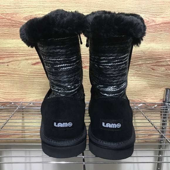Lamo Water- and Stain-Resistant Suede Boots - Picture 3 of 10